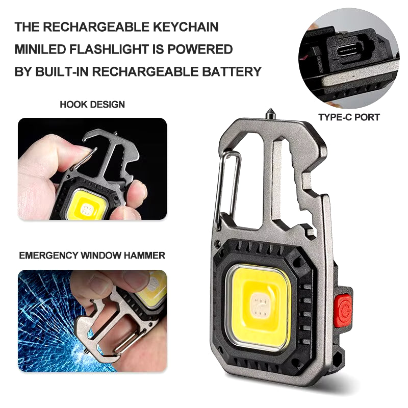 Pocket-Sized Sunbeam: The Keychain Torch That Thinks It's a Supernova!
